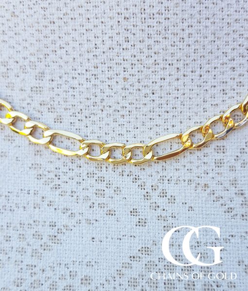 Chunky Fine 9ct Gold Figaro Chain for Men Chains of Gold