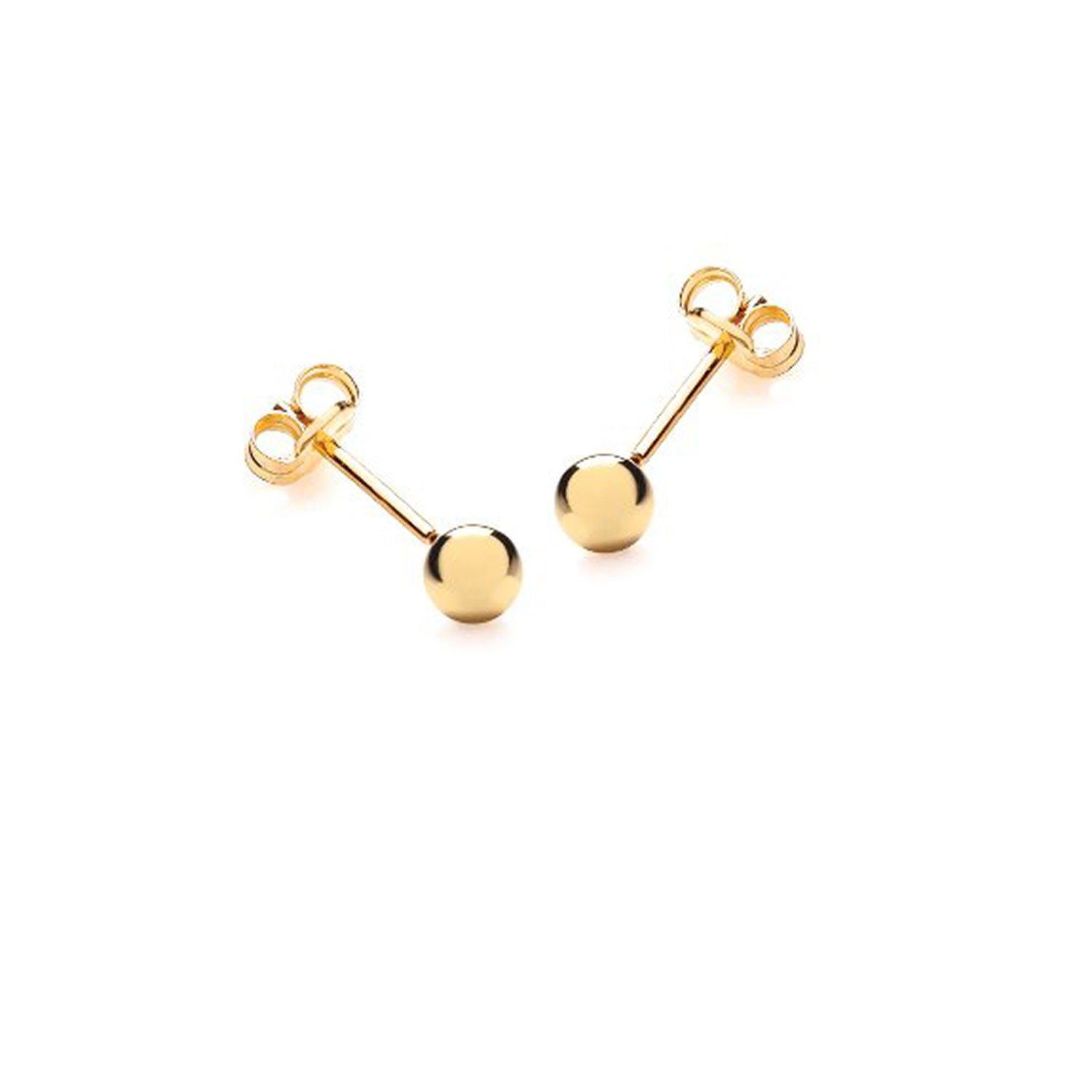 childrens 9ct gold stud earrings