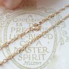 9ct Yellow Gold 1.9mm Diamond Cut Prince of Wales Chain 18" 24"