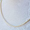 9ct Yellow Gold Box 2.1mm Chain Necklace