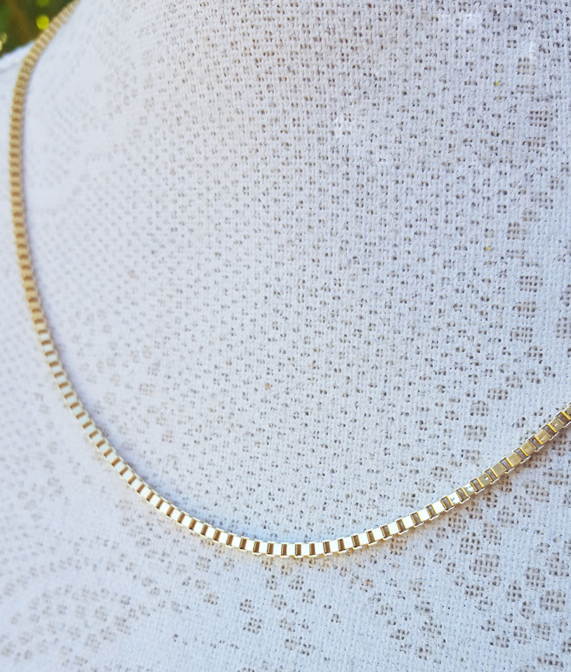 Men's Ladies Chunky 9ct Yellow Gold Box 