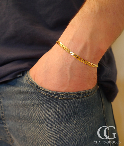 Mens Gold Bracelets For Sale Uk