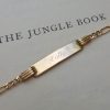 9ct Yellow Gold Children's Figaro ID Bracelet