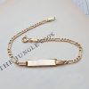 9ct Yellow Gold Children's Figaro ID Bracelet