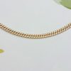 9ct Yellow Gold 3mm Close Curb Chain Necklace 20"