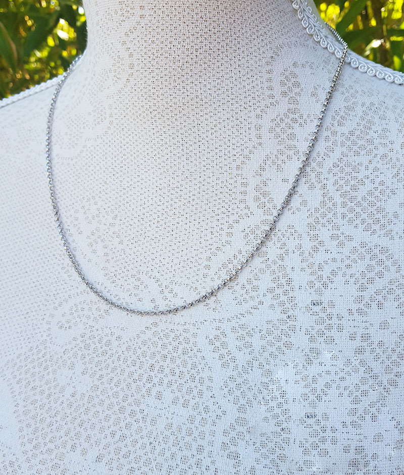 Belcher chain hotsell white gold