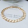 9ct Yellow Gold Unisex Solid Curb Bracelet