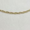 9ct Yellow Gold 1.3mm Prince of Wales Chain Necklace 18" 20"