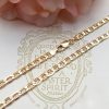 9ct Yellow Gold 4.8mm Anchor Style Chain Necklace 24"