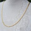 9ct Yellow Gold 4.8mm Anchor Style Chain Necklace 24"