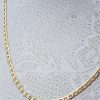 9ct Yellow Gold 4.8mm Anchor Style Chain Necklace 24"