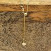 9ct Gold Adjustable Spiga Chain 22 Inches in White, Yellow or Rose