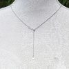 9ct Gold Adjustable Spiga Chain 22 Inches in White, Yellow or Rose