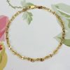 9ct Yellow Gold Gucci Style Mariner Bracelet 7.5"