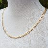 Chunky 9ct Yellow Gold 6.2mm Diamond Cut Curb Chain Necklace