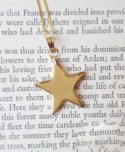 9ct Yellow Gold Star Necklace