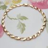 9ct Yellow Gold Claw Links Bracelet 7"