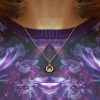 9ct Yellow Gold Claddagh Pendant Necklace