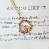 9ct Yellow Gold Claddagh Pendant Necklace