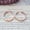 9ct Rose Gold 2.4cm Hoop Earrings