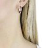 9ct Rose Gold 2.4cm Hoop Earrings