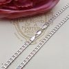 Sterling Silver 4mm Diamond Cut Curb Chain 18" 20"