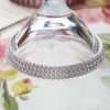 Sterling Silver Cubic Zirconia Triple Row Tennis Bracelet