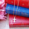 Small Solid Hand-Made 9ct Gold Cross Pendant