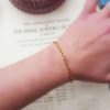 9ct Yellow Gold Prince of Wales Link Bracelet 7.5''