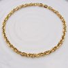 9ct Yellow Gold Prince of Wales Link Bracelet 7.5''