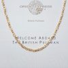 9ct yellow gold celtic links necklace