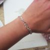 Sterling Silver Celtic Bracelet 7.5"