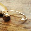 Mens heavy torque bangle