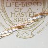 9ct Three Colour Gold Herringbone Necklace 16" 18" 20"