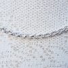 Solid Sterling Silver 4mm Belcher Chain Necklace 20" 22" 24"
