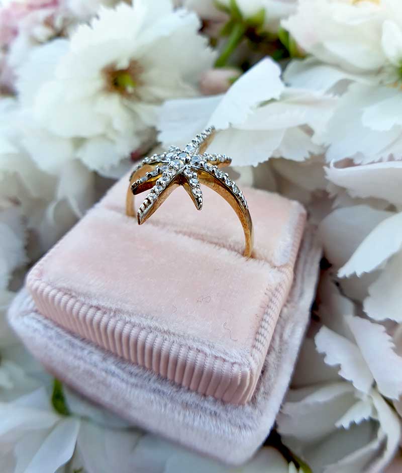 North star online diamond ring