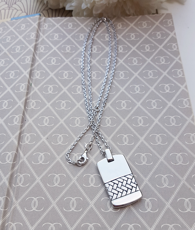Personalised Men's Sterling Silver 
