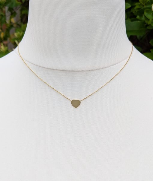 Natural Citrine Gemstone Necklace Real Solid 14k Yellow Gold All Sizes