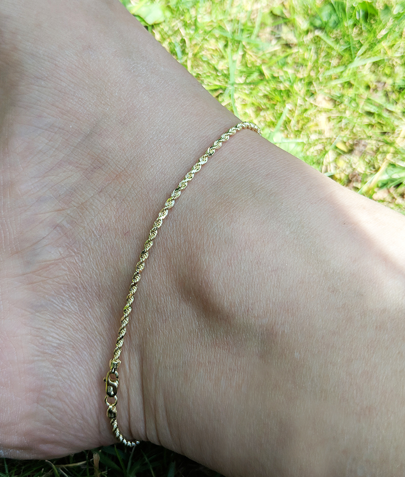 10 Inch Gold Anklet 2024 | ecopure.cz