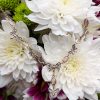 Antique Style 14ct Yellow Gold Sapphire & Diamond Lavalier Necklace