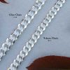 Difference between the 1.2cm and 9.6 curb chain