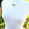 Large Vintage Rutilated Quartz Necklace in 18ct yelow gold