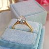 Vintage Diamond engagement ring 1ct