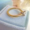Vintage Diamond engagement ring 1ct