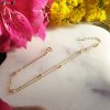 Delicate sparkling CZ double row bracelet 7.5 inches